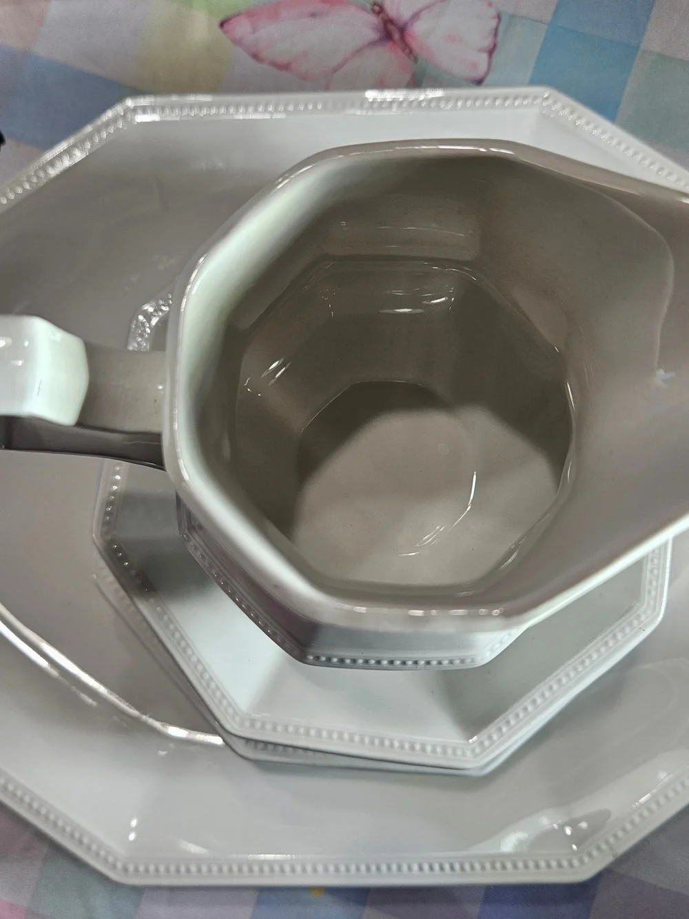 Vintage Johnson Brothers Heritage White‎ Ironstone 7-Piece Serving Set